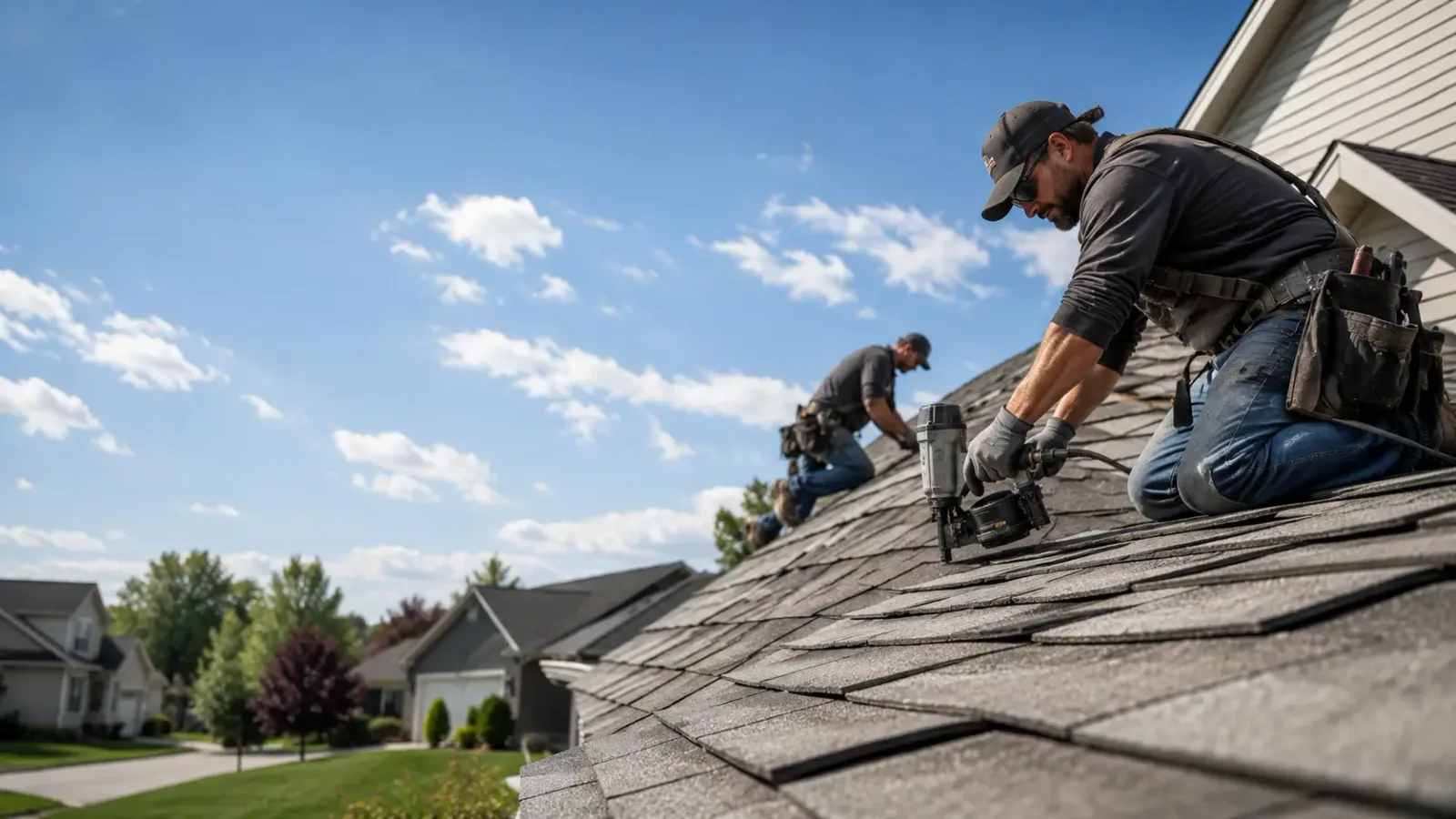 Storm Damage Roof Repair in Webster, NY near me